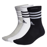 3-Stripes Cushioned Crew Socks 3 Pairs